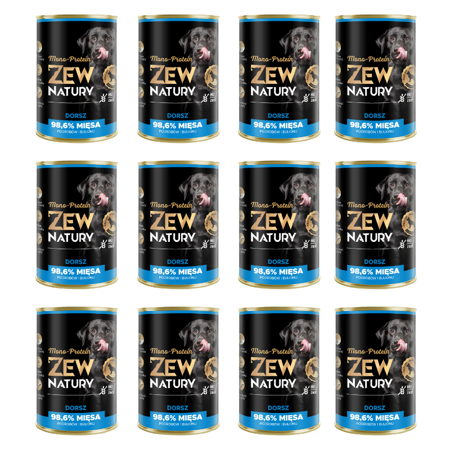 Zew Natury Mono Protein Kabeljau 12x400g