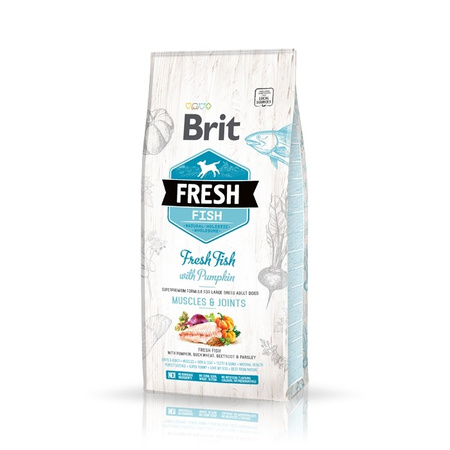Brit Fresh Fish with Pumpkin Adult Large 12kg