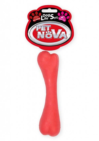 Pet Nova TPR - Bone duftender Knochen Rindfleisch rot 16cm