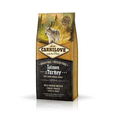 Carnilove Salmon & Turkey Large Adult - Lachs und Pute 12kg